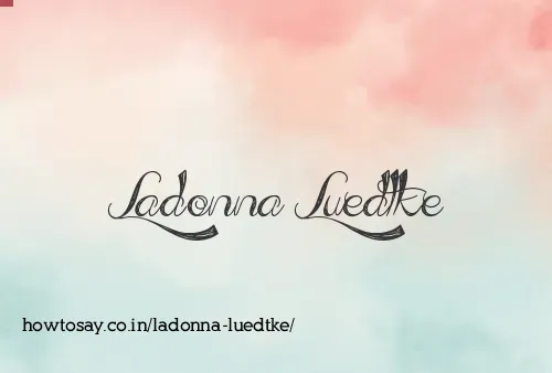 Ladonna Luedtke