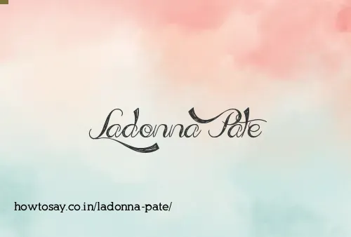 Ladonna Pate