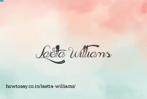 Laetta Williams