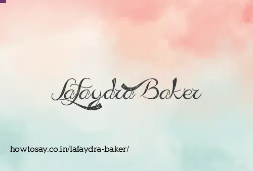 Lafaydra Baker