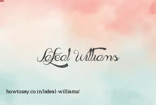 Lafeal Williams