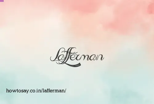 Lafferman