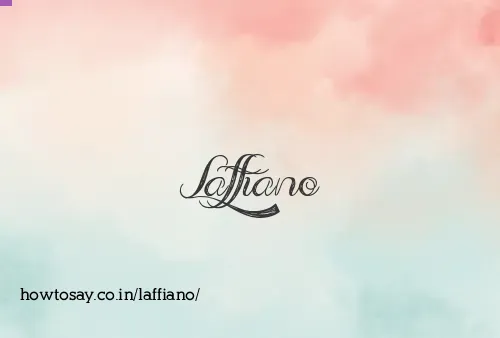 Laffiano