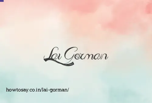 Lai Gorman