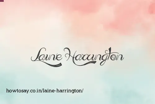Laine Harrington