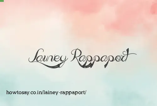 Lainey Rappaport