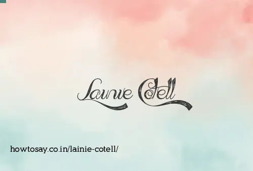 Lainie Cotell