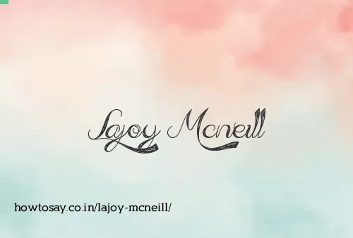 Lajoy Mcneill