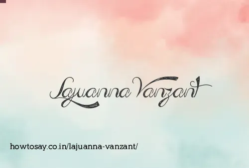 Lajuanna Vanzant