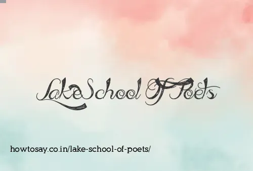 Lake School Of Poets