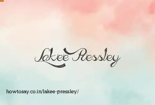 Lakee Pressley