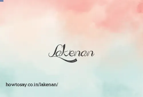 Lakenan