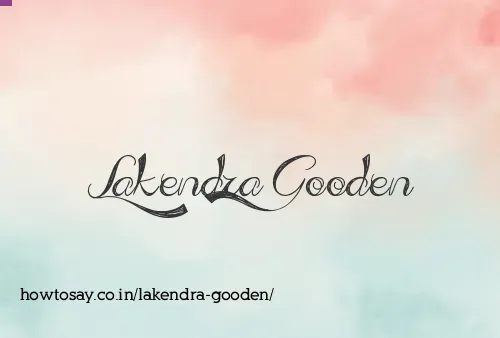 Lakendra Gooden