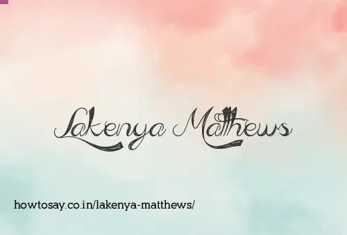 Lakenya Matthews
