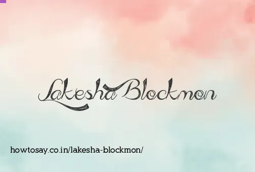 Lakesha Blockmon