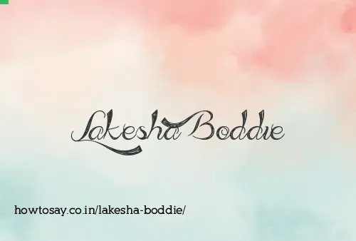 Lakesha Boddie