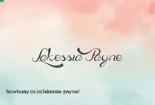 Lakessia Payne