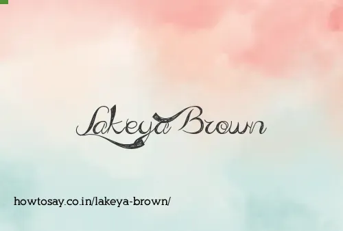 Lakeya Brown