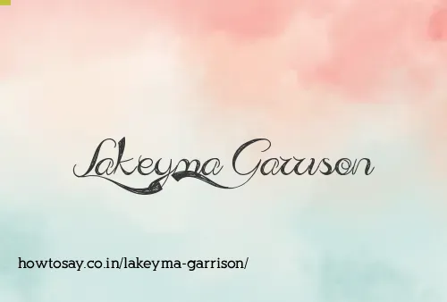 Lakeyma Garrison