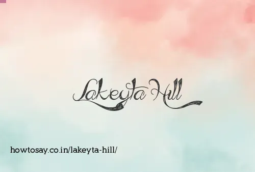 Lakeyta Hill
