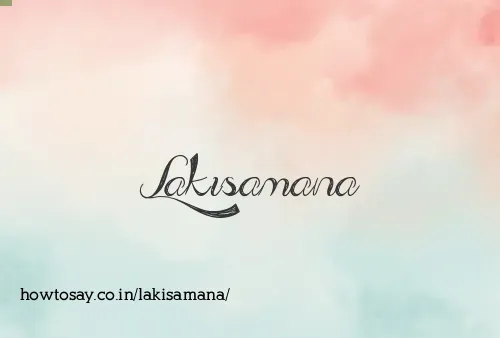 Lakisamana