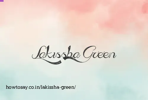 Lakissha Green