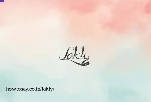 Lakly