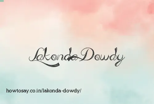 Lakonda Dowdy