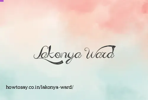Lakonya Ward