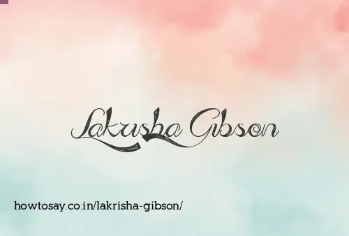 Lakrisha Gibson