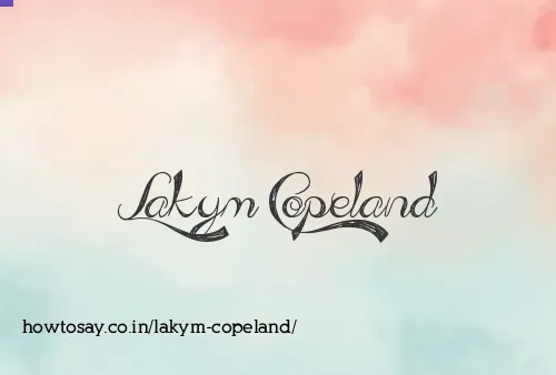 Lakym Copeland