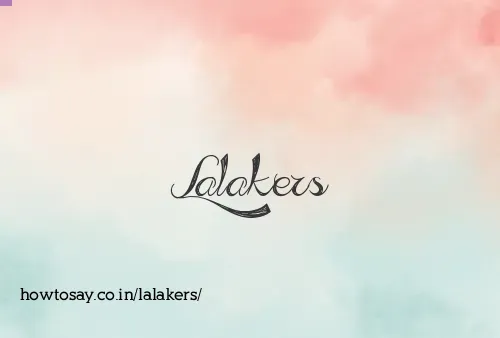 Lalakers