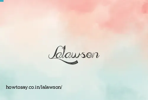 Lalawson
