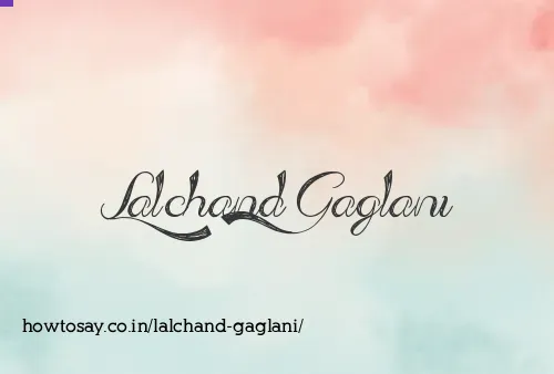 Lalchand Gaglani