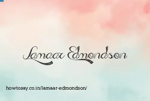 Lamaar Edmondson