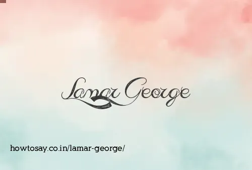 Lamar George