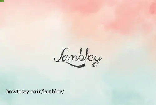 Lambley