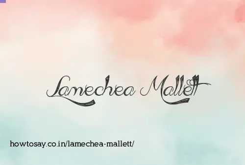 Lamechea Mallett