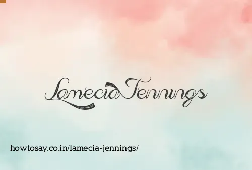 Lamecia Jennings