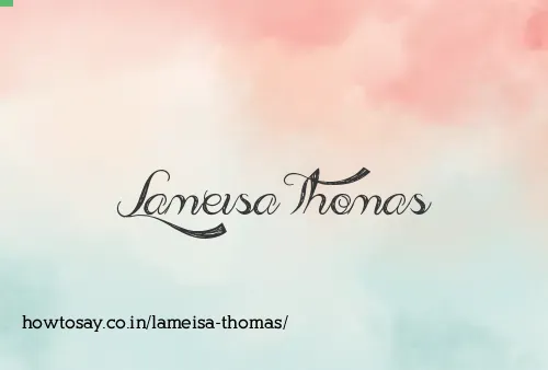 Lameisa Thomas