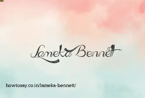 Lameka Bennett