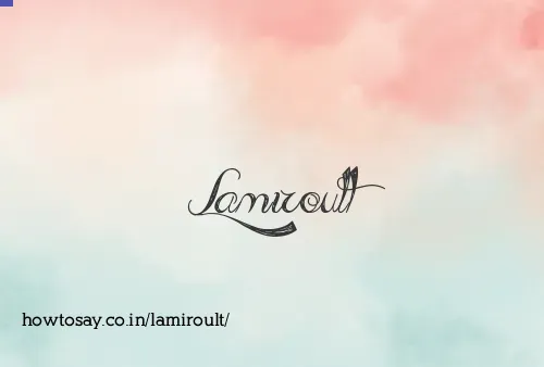 Lamiroult