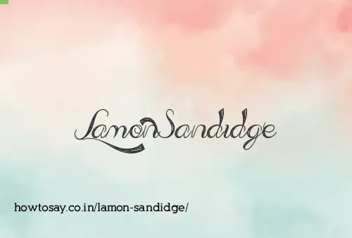 Lamon Sandidge
