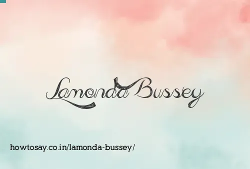 Lamonda Bussey