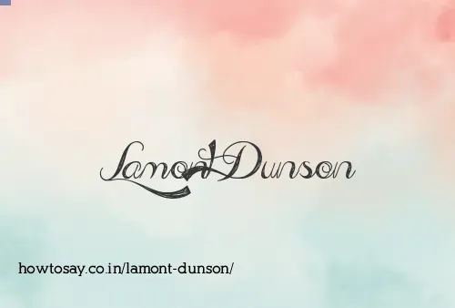 Lamont Dunson