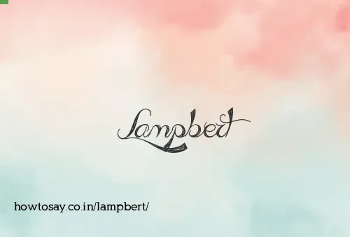 Lampbert