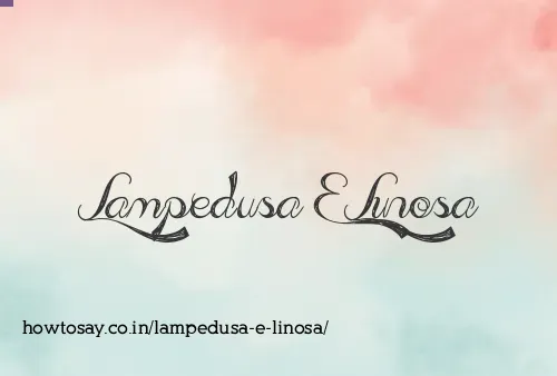 Lampedusa E Linosa