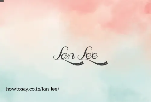 Lan Lee