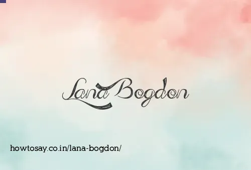 Lana Bogdon