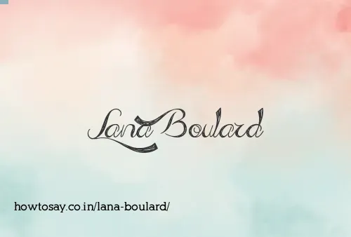 Lana Boulard
